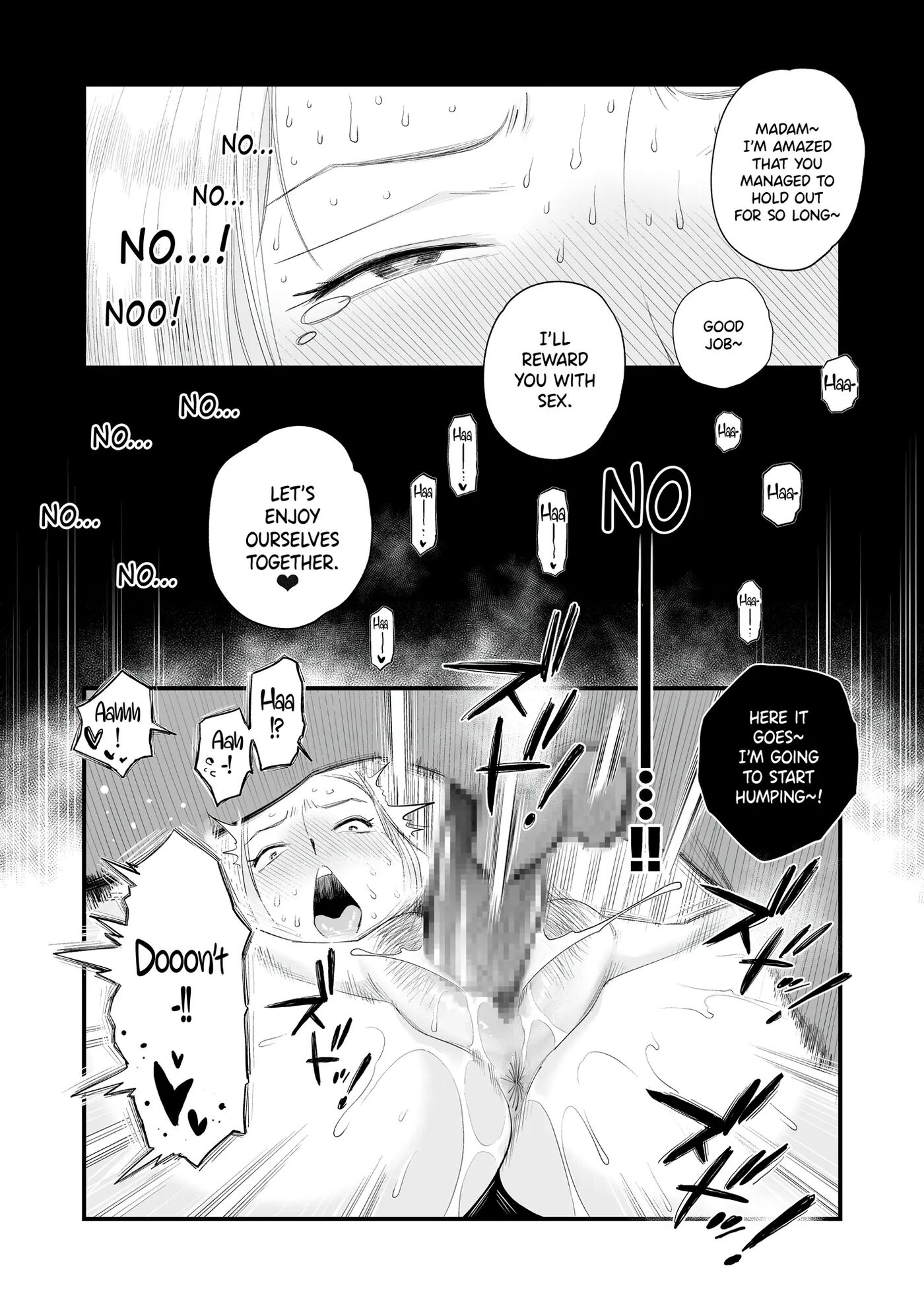 Tsuma Ni Mosaic ~aisuru Tsuma No Ntr Douga Ni Mosaic Shori Saserareru Ore~ Chapter 1000 Page 34